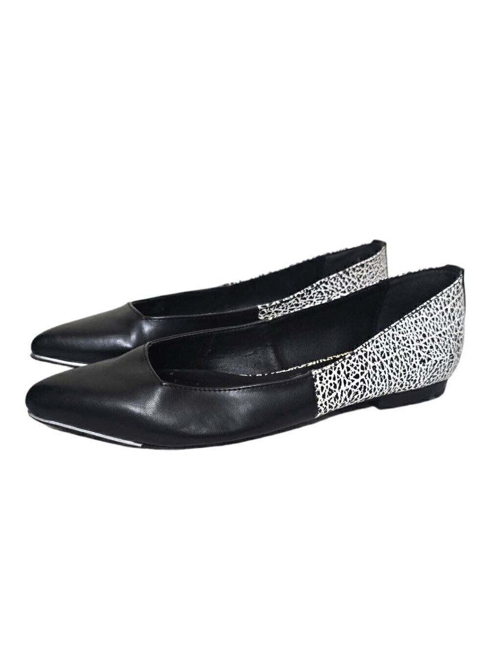 Circus By Sam Edelman Ellissa Abstract Pointed Toe Flat Sz 6M